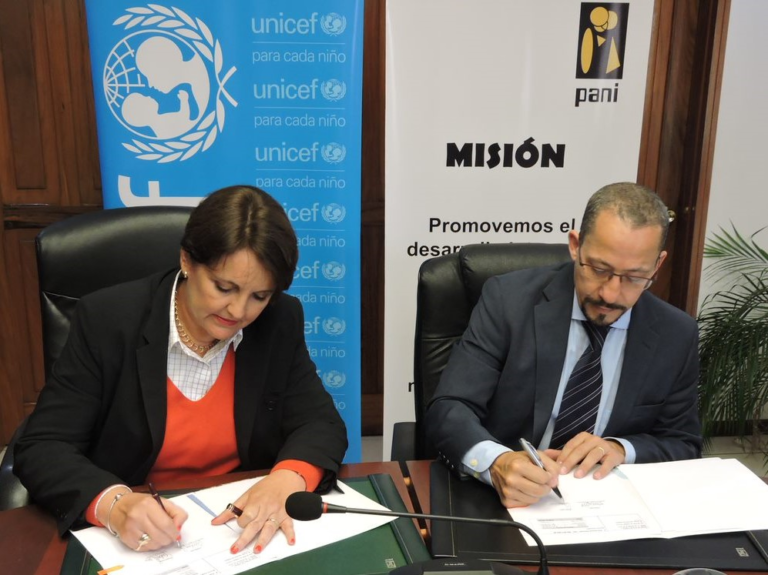 Noticias 11 Convenio unicef