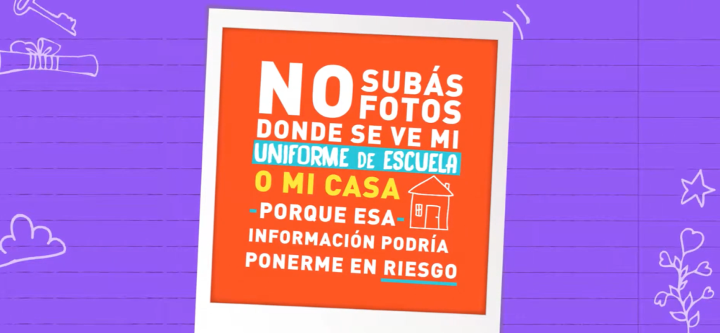 CUANDO SUBÁS FOTOS A REDES, PENSÁ EN MI SEGURIDAD 1 portada 1